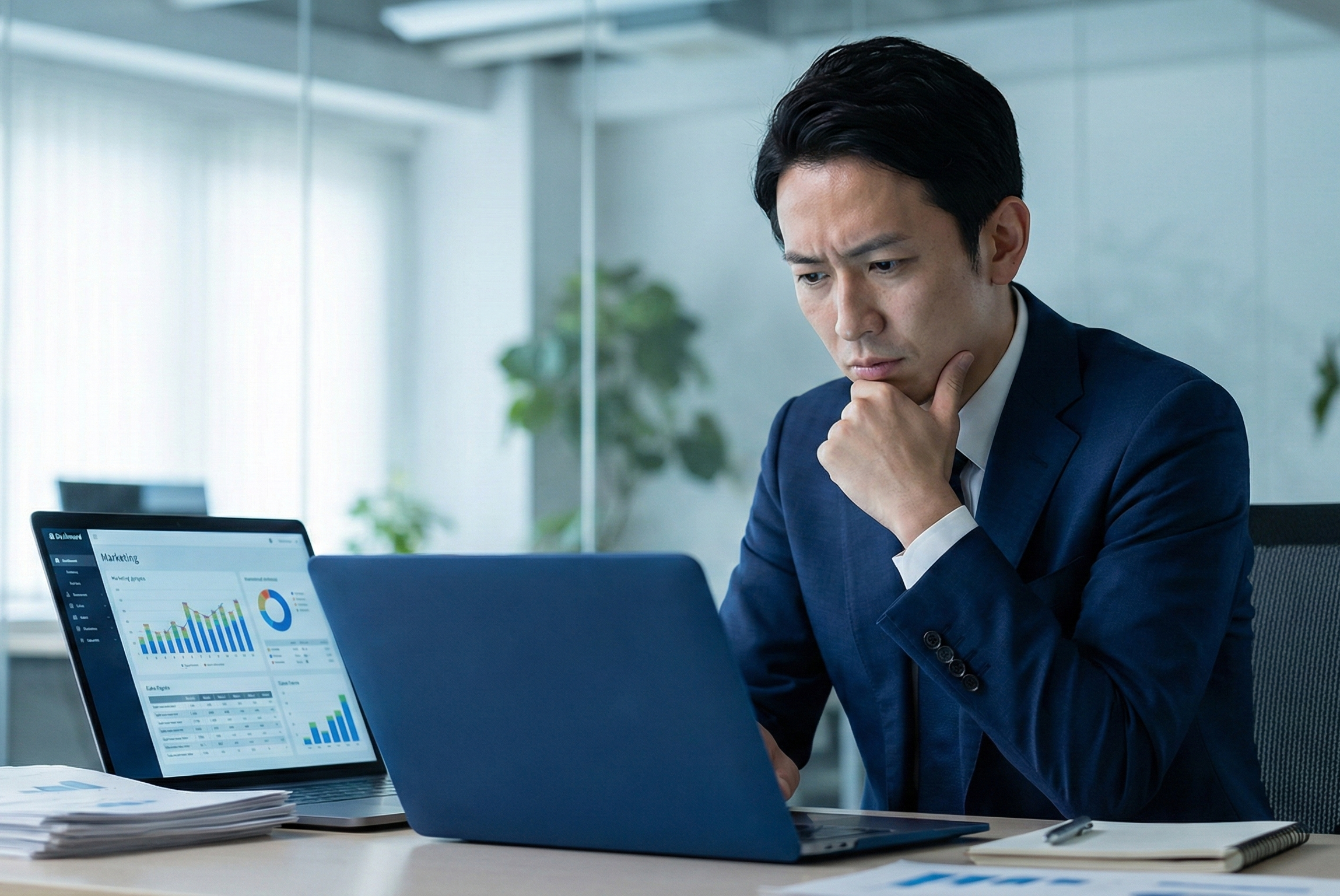 悩む中小企業診断士