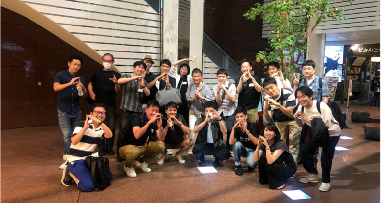 定例会後の集合写真